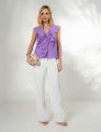 BLUSA MARCELA VISCOSE LILAS LUSH