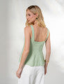 BLUSA CLARICE VISCOLINHO VERDE ORVALHO