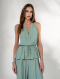BLUSA JOANA VISCOSE VERDE CAIPIRINHA
