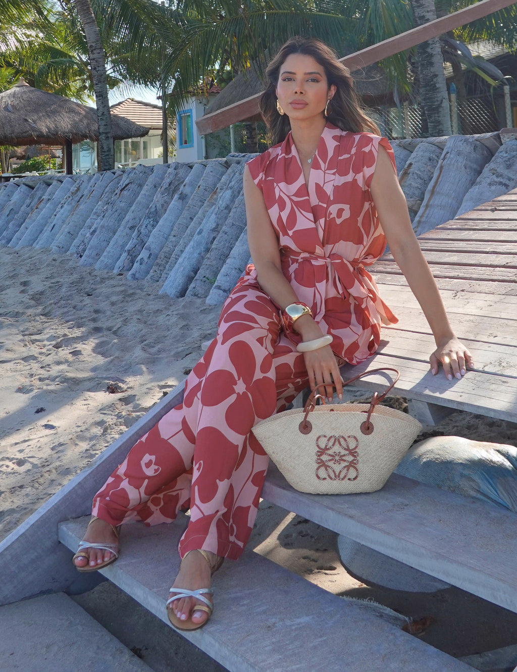 KIMONO MILENA VISCOSE ESTAMPADA FLORAL